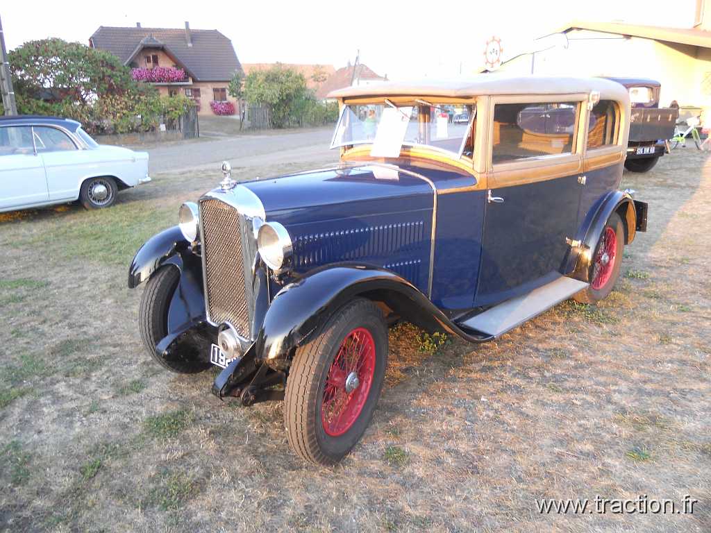 2011_rustenhart (156).jpg - 02/10/2011 - 68740 RUSTENHART 31ème Randonnée Internationale des Vendanges - SALMSON - Modèle S4
